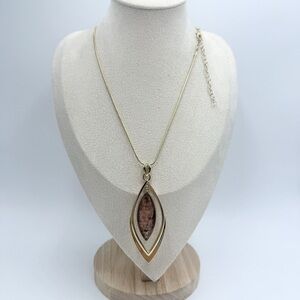 NWT Napier Gold Tone Cobra Chain Orbital Purple Glitter Dangle
Pendant Necklace